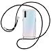 Produktbild mtb more energy® Handykette kompatibel mit Oppo Find X2 Lite (6.4'') - schwarz - Smartphone Hülle zum Umhängen - Anti Shock Full TPU Case
