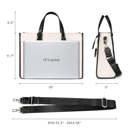 TOPDesign black tote bag – image 2