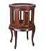 Produktbild Barschrank Mahagoni rund Hausbar Weinschrank Vitrine Beistelltisch & Tablett lup016 Palazzo Exklusiv
