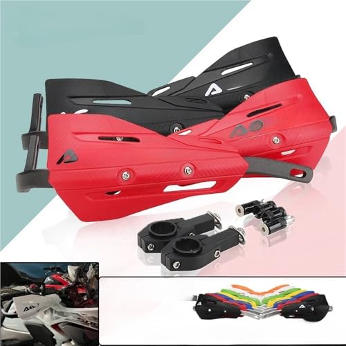 Garde-mains pour moto tout-terrain avec bouclier anti-impact