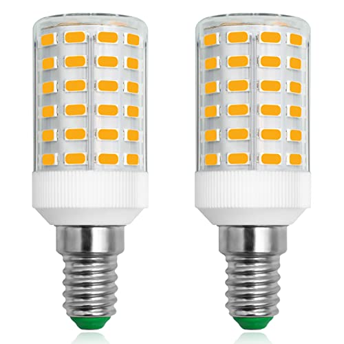 TZHILAN E14 LED Mais Birne 5W 12V Ersetzt 60W Glühlampe T22 Nicht Dimmbar Kerzenlampe Warmweiß 3000K für Wohnmobil Garage Garten Dekorlampe Boot Hof Beleuchtung Nicht Dimmbar, 2er-Pack[MEHRWEG] Cover