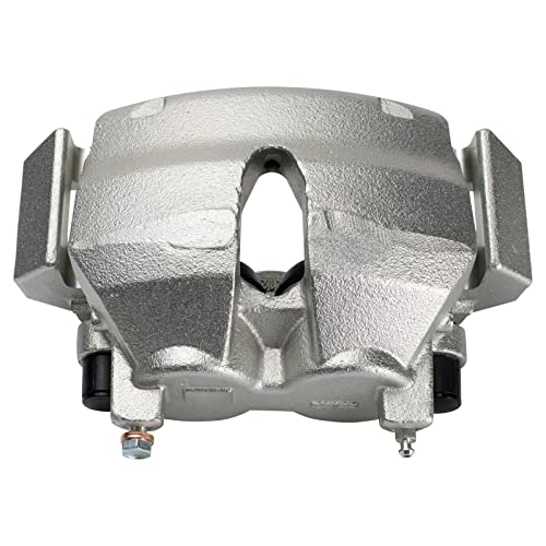 Image of TRQ Front Left Brake Caliper w /Bracket Passenger Side