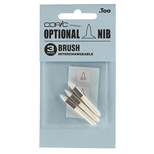 Copic Markers Brush Nib, 3-Pack