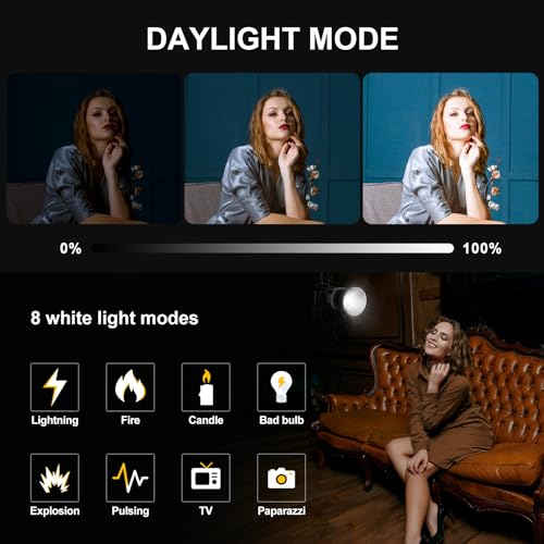 Image of GVM SD600S Led Video Light, 360Continuous Lighting with COB 600W 5600K Balanced Studio Light CRI97 Led Photography Lighting for Live Streaming, Film, Studio Photography, YouTube Video Shooting