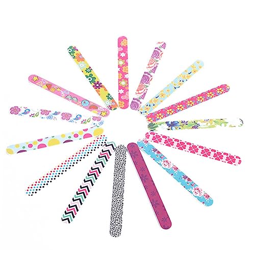 TOVINANNA 50個 爪やすりを磨く ネイルアートネイルファイル マニ 研磨ストリ ネイルマニ ファイル サンドペーパー爪やすり ネイルバッファー 滑らかな爪やすり ネイルブロック