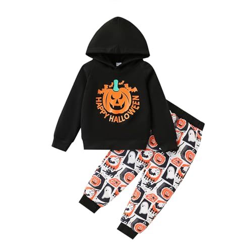 2-6T Toddler Baby Boy Clothes Color Blocking Hoodies + Pants Fall...