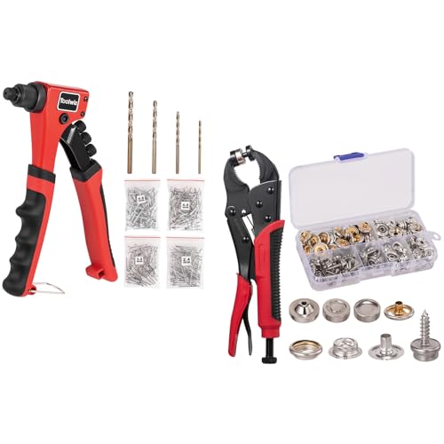 Pince bouton pression et pince a rivet pop pour couture et bricolage