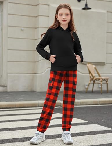 Image of Arshiner 2 Pieces Girls Outfits Fall Sweatsuits Sweatshirts and Sweatpants