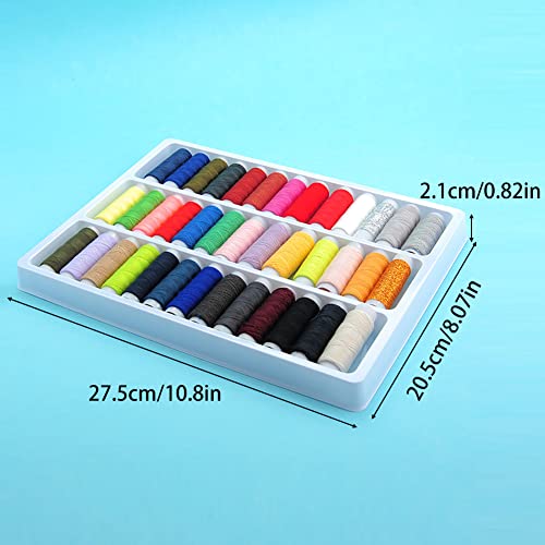 Set de Hilos para Coser 39 Colores Algodón y Poliéster miniatura 5