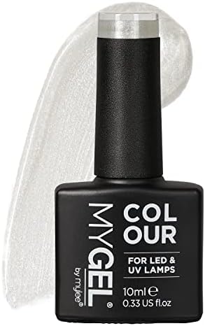 MYGEL by Mylee Nail Gel Polish 10ml [Once Upon a Night] UV/LED Soak-Off Nail Art Manicure Pedicure for Professional, Salon & Home Use [Fine Glitters Range] - Long Lasting & Easy to Apply