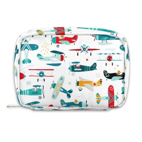 Kids Toiletry Bag for Boys, Cute Small Airplane Wash Bag for Teens Boys Waterproof Cosmetic Weekender Bag Toddler Traveling Toiletries