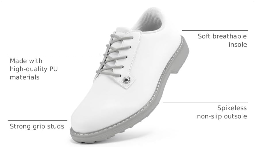 Image of THESTRON Women Golf Shoes Professional Spikeless Golf Sports Sneakers Female Golf Footwears Ladies Golf Walking Sneakers