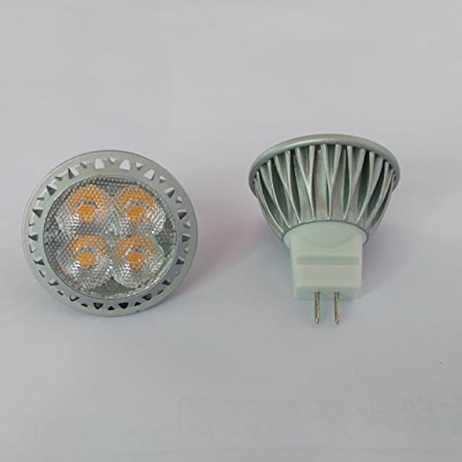 ALIDE MR11 GU4 Led Bulbs 3000K Soft Warm White 3W, Replace 10W 20W 35W Halogen Equivalent,12V MR11 GU4 Low Voltage Spotlights for Outdoor Landscape Flood Yard Track Lighting,Not Dimmable,30 Deg,6 Pack