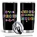 Absacie Special Education Teacher Gifts, Sped SLP Autism Teacher Appreciation Day Gifts, 20oz Stainless Steel Tumbler with Lid Straw