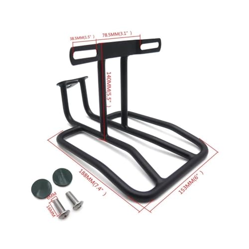 Support valise porte-bagages résistant pour Sportster 883