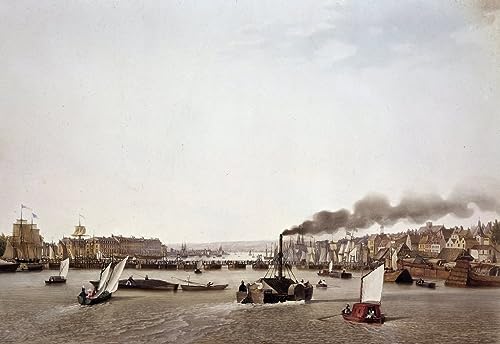 Affiche Toile Garneray 60x90cm pour habiller un grand mur vide avec une scène historique