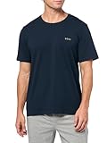 BOSS, Mix&Match Crewneck Cotton Lounge T-Shirt, Premium Navy, XL