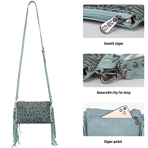 Image of Montana West Western Purse for Women Crossbody Bag Wristlet Clutch Purse