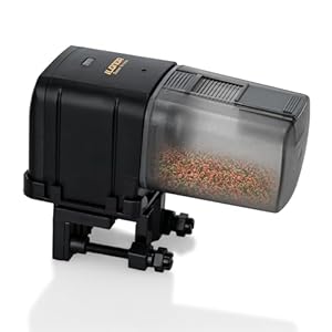 WiFi Automatic Fish Feeder with App Control – Auto Fish Feeder for Aquarium, Smart Voice Control, timed Feeder, WiFi Remote Control, Suitable for Fish Tanks