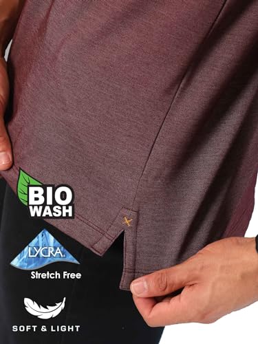 Image of STELLERS Men's Premium Polo T-Shirt's |Feather Touch Feel |Regular Fit| Odour Resistant| Anti-Static| Wrinkle Free | Quick Dry | Stretchable | Lightweight | Sweat-Proof