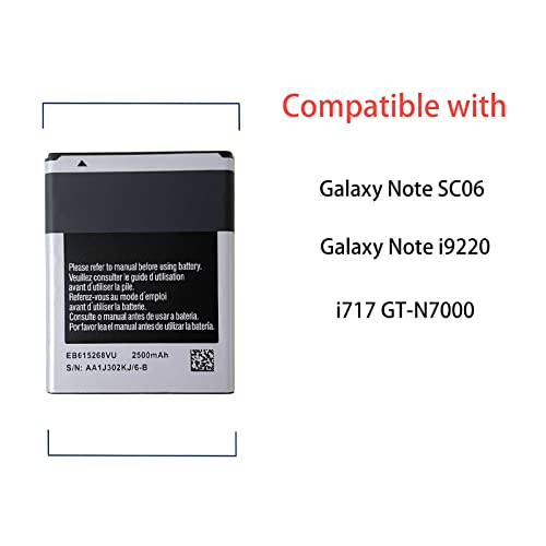 Aousavo EB615268VA - Batteria di ricambio