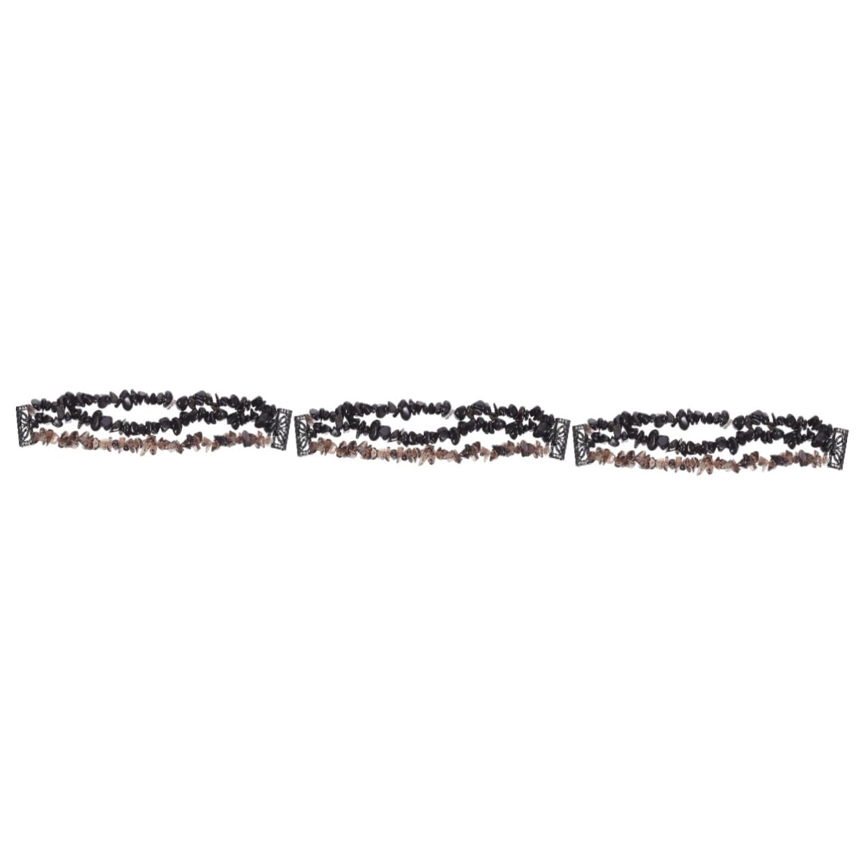 Hemobllo 2 Pièces Bracelet Bracelet Élastique De Montre Ceinture Délicate Montres Reloj Inteligente En Pierre Naturelle Respectueux De La Peau