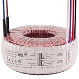 Lumonic trasformatore toroidale 300VA 2x30V per sistemi audio, industriali, alogeni e a binario - tensione d'ingresso 230V - tensione secondaria 60V - modello RTO-826054