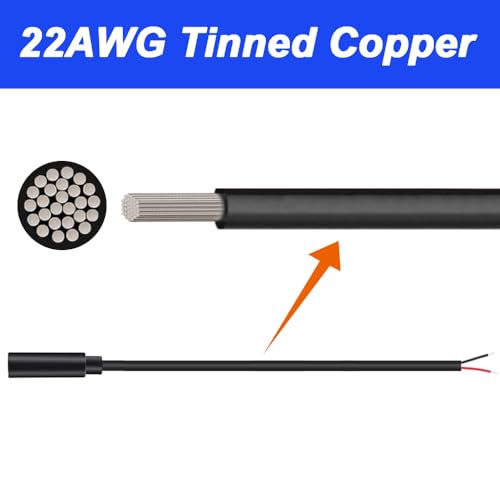 Repuesto conector Jack 3.5mm hembra a cable abierto, pack 10 miniatura 4