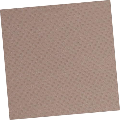 HAPINARY Universal Leather Car Seat Cushion Pad for Front Seats Full Coverage Auto Seat Cover Mat Coffee Color Durable Protection for Car Interior