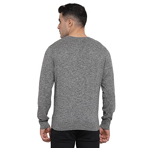 Image of Red Tape Men's Cotton Blend Round Neck Sweater