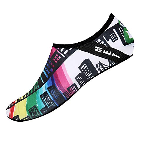 Super Shopping-zone Water Shoes Quick Dry Beach Shoes Barefoot Aqua Socks for Beach Pool Diving Surf Yoga Sports Shoes for Men, Women,Kids
