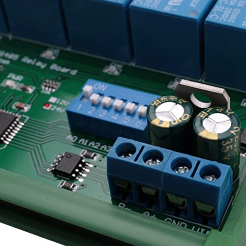Boîtier Rail DIN35 Modbus RTU pour Centraliser la Commande Relais PLC - 5