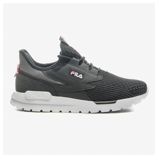 Tenis Fila Tr Knit, Feminino, Preto/Branco/Bordô, 34