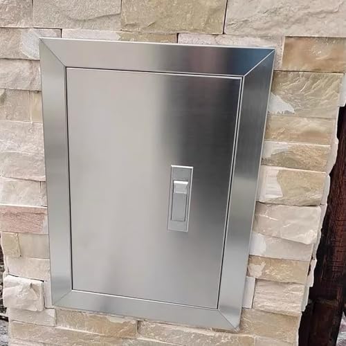Pannello di accesso per cartongesso, pannello esterno per porta e sistemi di canalizzazione e ristrutturazione di cucina/bagno, portello di accesso nascosto (400 x 500 mm)