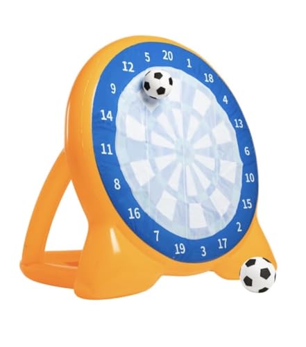 New||Stunning Giant 5 foot Inflatable Football Target Dartboard|| A fun and simple football target game for kids and adults ideal for parties and events!|| Dimensions: 155 x 150 x 105cm (approximate)