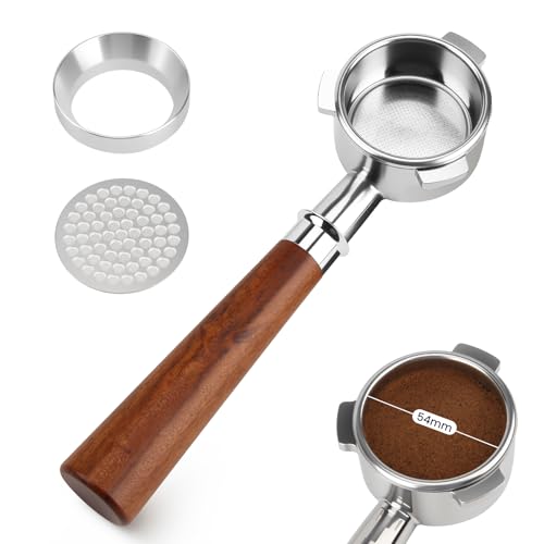 NOVONEER 54mm Puck Screen Reusable Espresso Metal Coffee Filter for 54mm Portafilter Basket 0.8mm Thickness Coffee Accessories for Home Barista