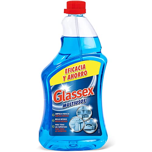 Glassex - Limpiador multiusos y cristales, formato recambio - 750 ml