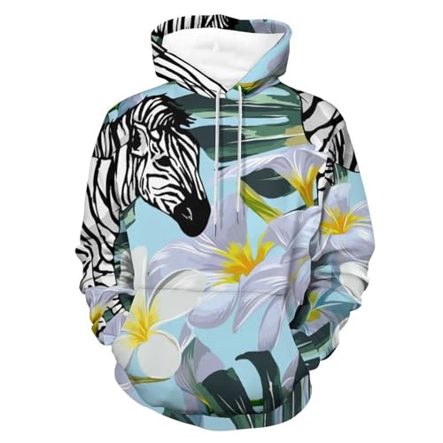 Hoodie cheval rayé la solution confort contre le froid pour homme et femme actifs