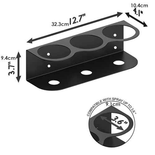 Support de bouteilles de pulvérisation de peinture anti-encombrement - 6