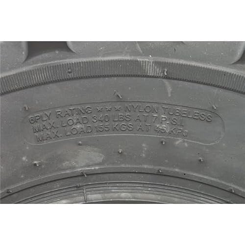 Ocelot Mars-A Utility ATV/UTV Tire, 6 Ply Quad or Side By Side ATV Tire, V-Angled Power Treads, 25x8x12 ATV Tire, 25x8x12 UTV Tires, Plow Through Mud and Sand, Ride Over Hard Surfaces