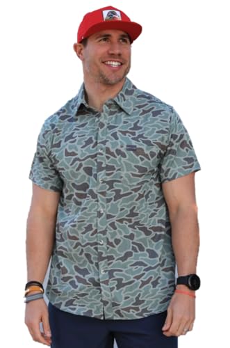 Performance Button Up - Retro Duck Camo (XLarge)