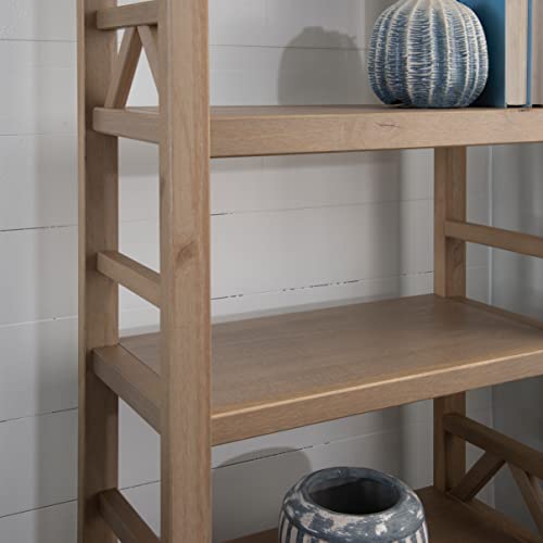 Linon Titian Driftwood Bookcase #TOP3