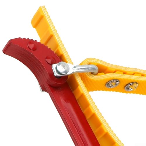 Llave de correa ajustable para extracción de filtro de aceite, tuberías y accesorios de PVC - Llave de correa de goma de 305 mm con mango de acero forjado, antideslizante G