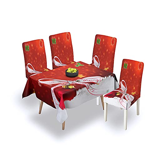 Housses décoratives de Noël pour protéger et rénover vos chaises de table - 3