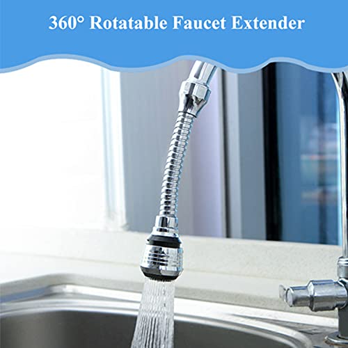 4 Pack Faucet Extender Tubes Flexible 360 Degrees Faucet Extension Sprayer For Kitchen Sink #TOP6