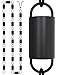 Channel Rain Chain (Black) By Rain Chains Direct (8.5 FT)