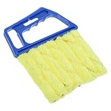 ORFOFE Cepillo de Limpieza para persianas Cepillo para persiana Limpiador de Ventanas Cepillo de polea de Mano Mini Cepillo Mini Ciego Herramienta de Limpieza Cepillo para contraventana
