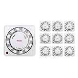 【10個セット】 リーベックス REVEX プログラムタイマー コンセントタイマー PT26W ホワイト ナカバヤシ （PT25の後継品） [ 節電 イルミネーション 暖房器具 水槽 などに ]