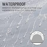 Portal 2-4 Man Blackout Tent with Porch Camping Tent for 3 to 4 Persons with Sewn-in Groundsheet 4000mm Waterproof Festival Tent Lightweight Dome Tent for Outdoor Backpacking Hiking - Image 7