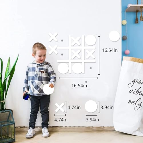 Magnetic Tic Tac Toe juego magnético de pared miniatura 2